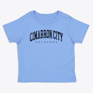 Cimarron City Oklahoma Urban Vibe Toddler T-Shirt
