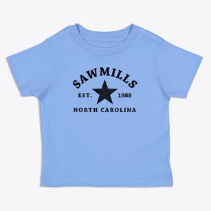 Sawmills North Carolina Star Toddler T-Shirt
