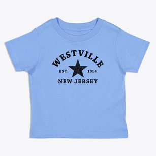 Westville New Jersey Star Toddler T-Shirt