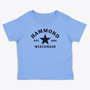Hammond Wisconsin Star Toddler T-Shirt