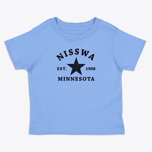 Nisswa Minnesota Star Toddler T-Shirt