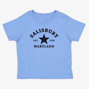 Salisbury Maryland Star Toddler T-Shirt