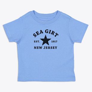 Sea Girt New Jersey Star Toddler T-Shirt