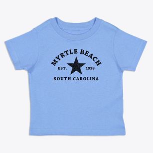 Myrtle Beach South Carolina Star Toddler T-Shirt
