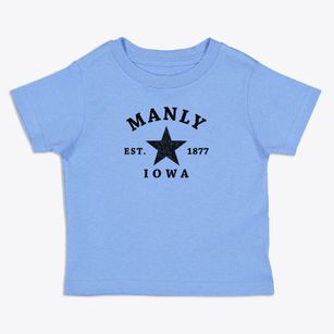 Manly Iowa Star Toddler T-Shirt