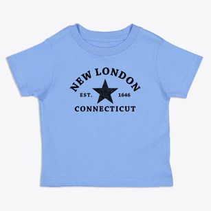 New London Connecticut Star Toddler T-Shirt