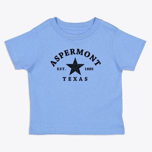 Aspermont Texas Star Toddler T-Shirt