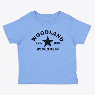 Woodland Wisconsin Star Toddler T-Shirt
