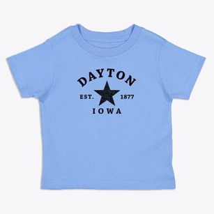 Dayton Iowa Star Toddler T-Shirt