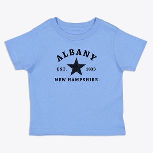 Albany New Hampshire Star Toddler T-Shirt