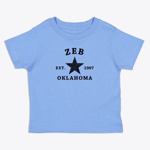 Zeb Oklahoma Star Toddler T-Shirt