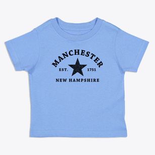 Manchester New Hampshire Star Toddler T-Shirt