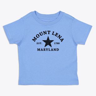 Mount Lena Maryland Star Toddler T-Shirt