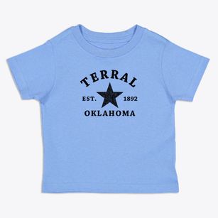 Terral Oklahoma Star Toddler T-Shirt
