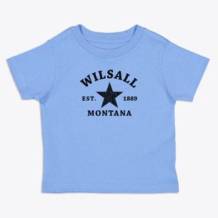 Wilsall Montana Star Toddler T-Shirt