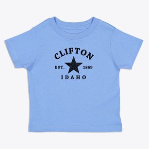 Clifton Idaho Star Toddler T-Shirt