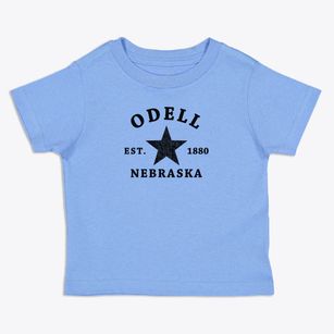 Odell Nebraska Star Toddler T-Shirt