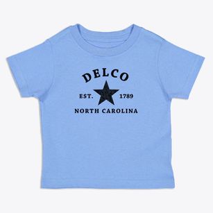 Delco North Carolina Star Toddler T-Shirt
