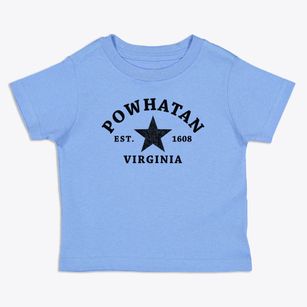 Powhatan Virginia Star Toddler T-Shirt