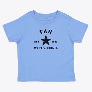 Van West Virginia Star Toddler T-Shirt
