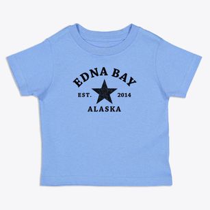Edna Bay Alaska Star Toddler T-Shirt