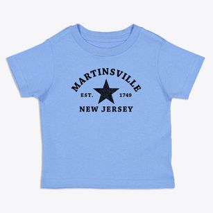 Martinsville New Jersey Star Toddler T-Shirt