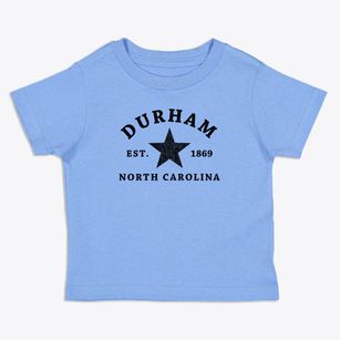 Durham North Carolina Star Toddler T-Shirt