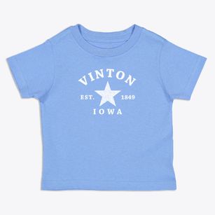 Vinton Iowa Star Toddler T-Shirt