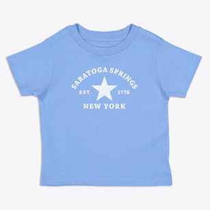 Saratoga Springs New York Star Toddler T-Shirt