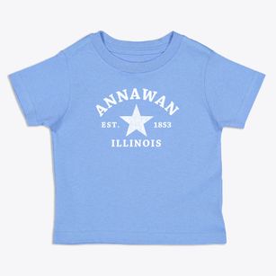 Annawan Illinois Star Toddler T-Shirt