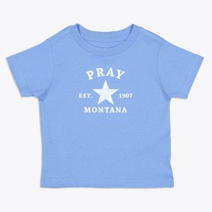 Pray Montana Star Toddler T-Shirt