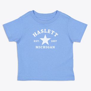 Haslett Michigan Star Toddler T-Shirt