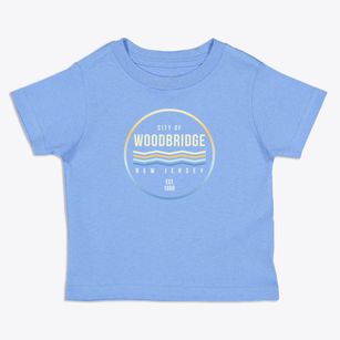 Woodbridge New Jersey Color Fade Toddler T-Shirt