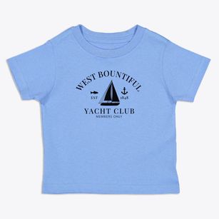 West Bountiful Utah Yacht Club Toddler T-Shirt