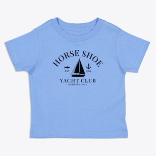 Horse Shoe North Carolina Yacht Club Toddler T-Shirt