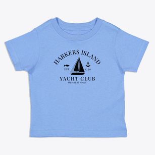 Harkers Island North Carolina Yacht Club Toddler T-Shirt