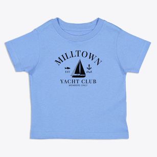 Milltown Wisconsin Yacht Club Toddler T-Shirt