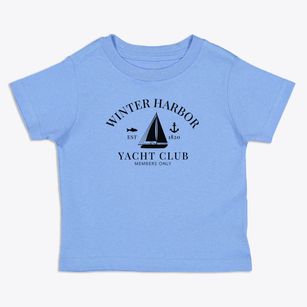 Winter Harbor Maine Yacht Club Toddler T-Shirt