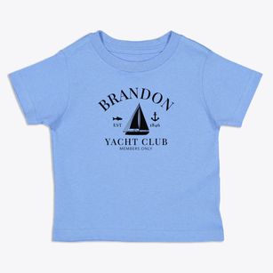 Brandon Iowa Yacht Club Toddler T-Shirt