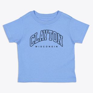Clayton Wisconsin Inline Toddler T-Shirt