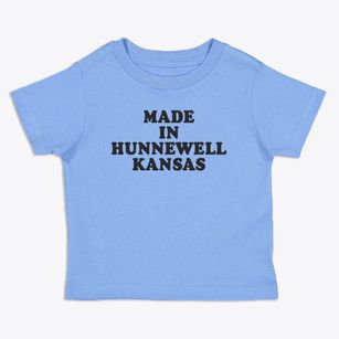 Hunnewell Kansas Classic 70s Toddler T-Shirt
