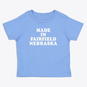 Fairfield Nebraska Classic 70s Toddler T-Shirt