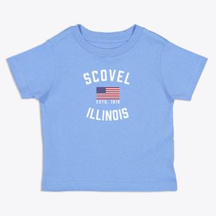 Scovel Illinois Patriot Toddler T-Shirt