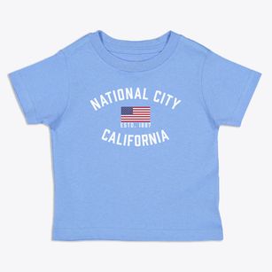 National City California Patriot Toddler T-Shirt