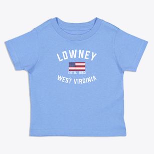 Lowney West Virginia Patriot Toddler T-Shirt