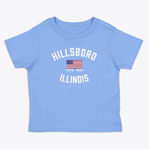 Hillsboro Illinois Patriot Toddler T-Shirt