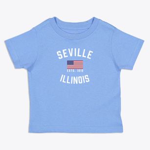 Seville Illinois Patriot Toddler T-Shirt
