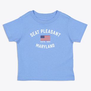 Seat Pleasant Maryland Patriot Toddler T-Shirt