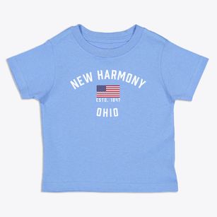 New Harmony Ohio Patriot Toddler T-Shirt