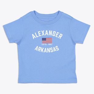 Alexander Arkansas Patriot Toddler T-Shirt